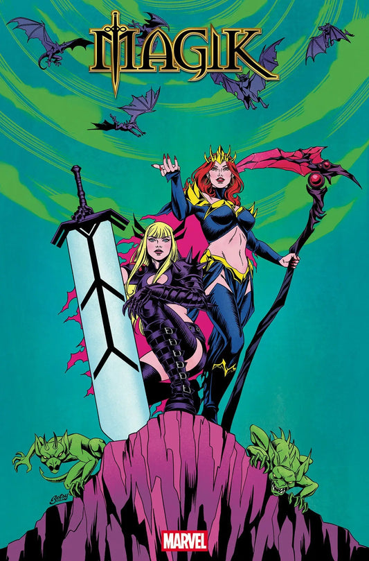 Comic book cover of Magik #6 Betsy Cola Variant featuring Goblin Queen artwork