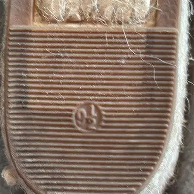 Marc Fisher beige espadrille shoe sole with ribbed texture for comfortable summer wear