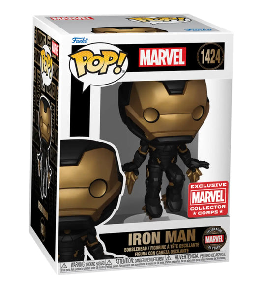Marvel Collectors Corp Exclusive Iron Man Funko Pop bobblehead in box