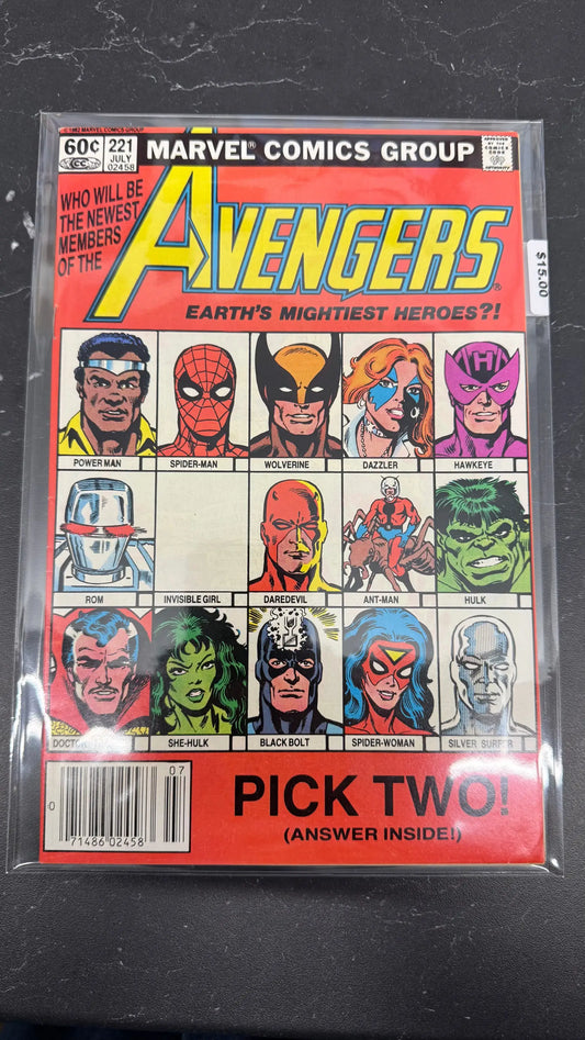 Marvel Comics Avengers comic book showcasing first appearance of She-Hulk as an Avenger