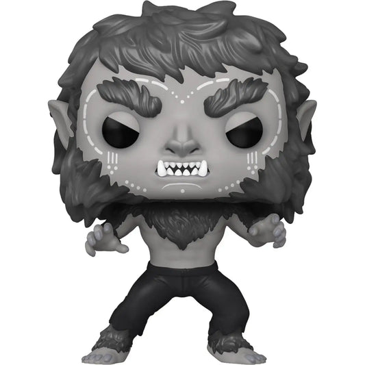 Gray werewolf figurine from Marvel’s Werewolf by Night Funko Pop Vinyl Figure #1273