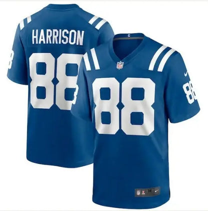 Blue Indianapolis Colts Marvin Harrison #88 Nike Game Retired Player Jersey