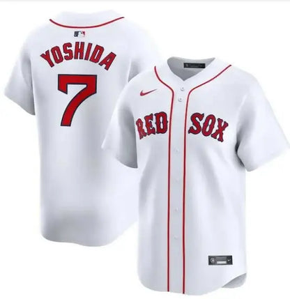 White Masataka Yoshida Boston Red Sox Nike Home Limited Player Jersey