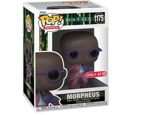 Morpheus Funko Pop vinyl figure from The Matrix, ideal for collectors of trading cards