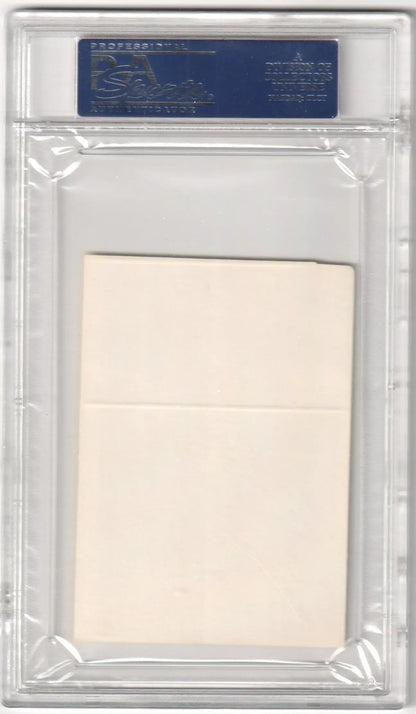 Graded blank card from Matty Alou 1967 Kahn’s Wieners Bat series with WHT border