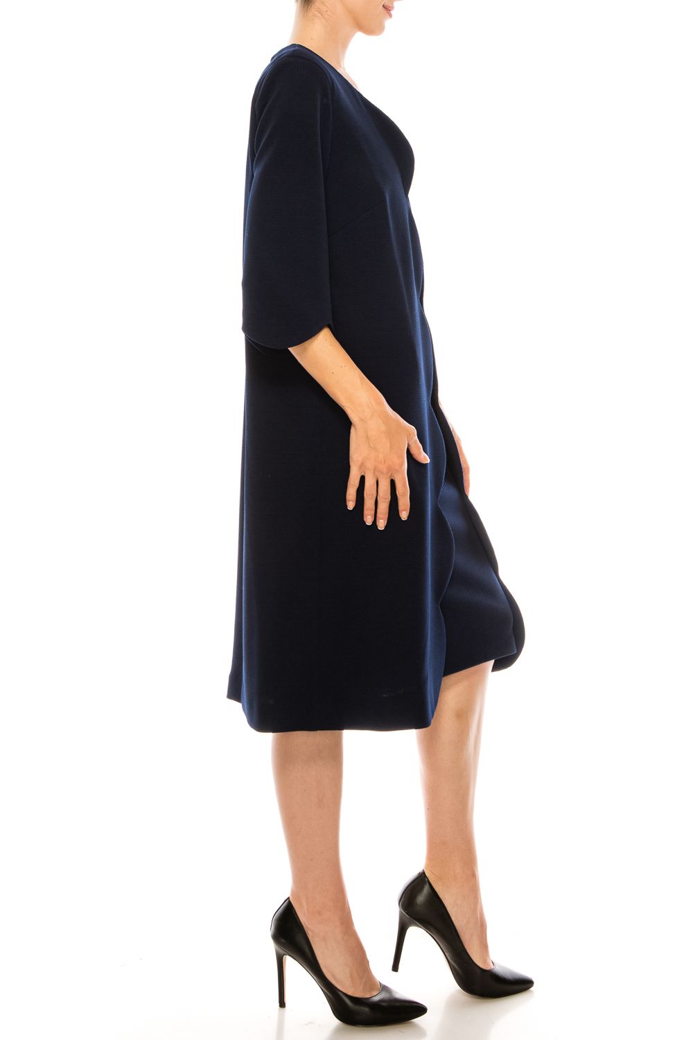LAST ONE! Maya Brooke 2Pc Navy Jacket Dress ONLY Sizes 8 Remains!