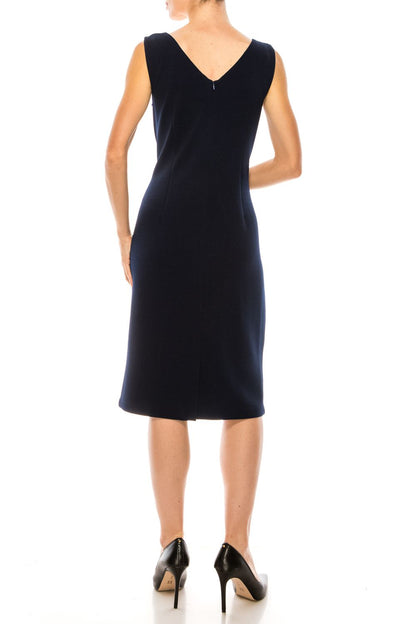 LAST ONE! Maya Brooke 2Pc Navy Jacket Dress ONLY Sizes 8 Remains!