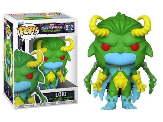 Loki - Funko Pop vinyl figure featuring a green monstrous creature from Mech Strike Monster