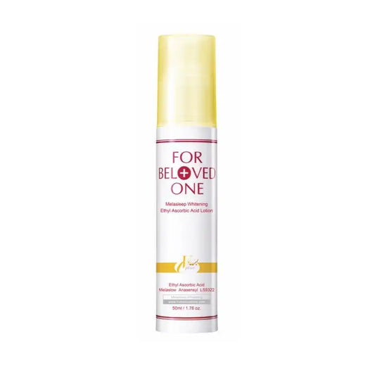 White Melasleep Whitening Lotion with Ethyl Ascorbic Acid and yellow cap