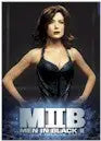 Movie poster of a woman in black top for Men in Black II Internet Exclusive Promo Card
