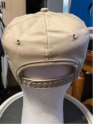 Tan Men’s America’s Legend Embroidered Reward Hat with adjustable snapback closure