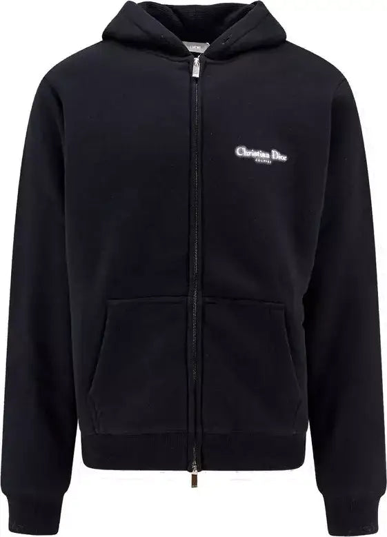Men’s Black Dior Logo Hooded Sweatshirt | STORE 7994 - XXL - Sweatshirt Hoodie