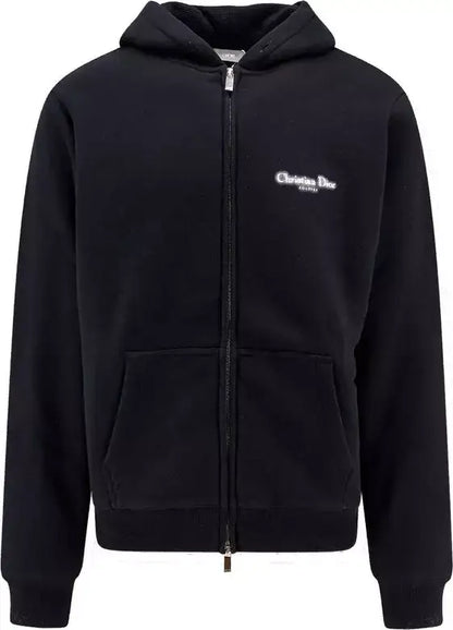 Men’s Black Dior Logo Hooded Sweatshirt | STORE 7994 - XXL - Sweatshirt Hoodie