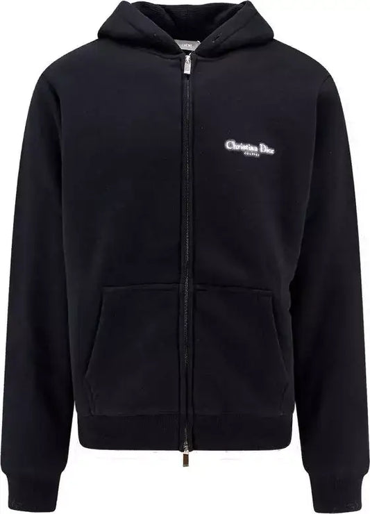 Men’s Black Dior Logo Hooded Sweatshirt | STORE 7994 - XXL - Sweatshirt Hoodie