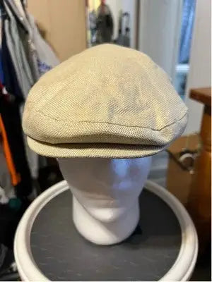 Men’s Golf Italia Beige Ivy Flat Cap - Flat Cap