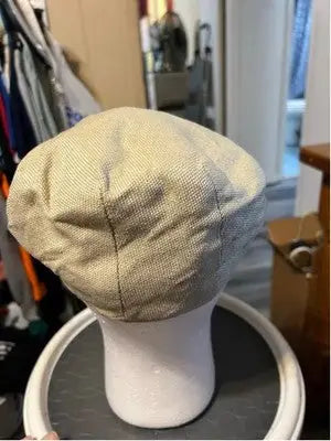 Men’s Golf Italia Beige Ivy Flat Cap - Flat Cap