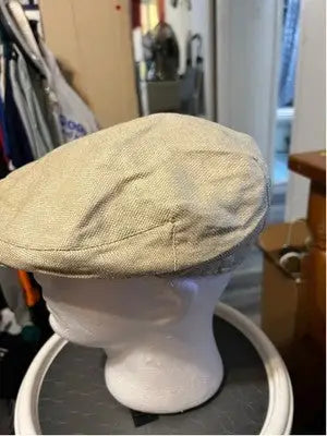 Men’s Golf Italia Beige Ivy Flat Cap - Flat Cap
