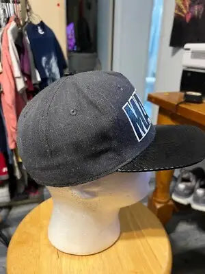 Dark Gray Baseball Cap with Black Brim from Mens Marvel Hat One Size Gray & Black