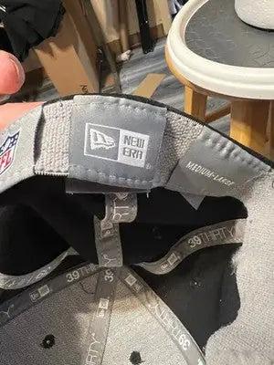 Men’s New Era Saints Fitted Hat One Size Black Gold - Fitted Hat