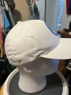 White baseball cap on mannequin head for Men’s Pelagic Hat L-XL product display