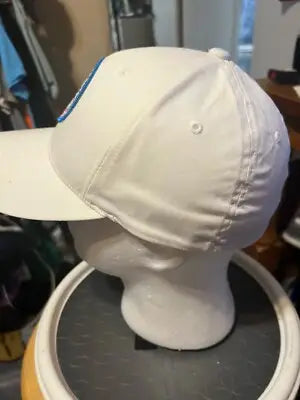 White baseball cap on mannequin head for Men’s Pelagic Hat L-XL product display