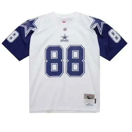 White and blue Dallas Cowboys Michael Irvin 1994 Alternate Legacy Replica Jersey with number 88