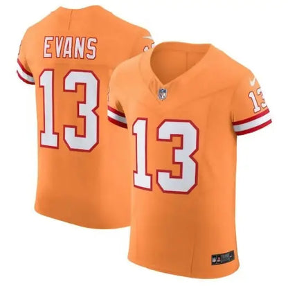 Orange Mike Evans Tampa Bay Buccaneers Nike Alternate Vapor F.U.S.E. Elite Jersey with EVANS and 13