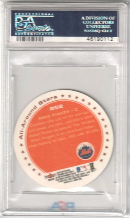 Encapsulated Mike Piazza 2003 Fleer Hardball baseball card from Columbia Hobby eBay store