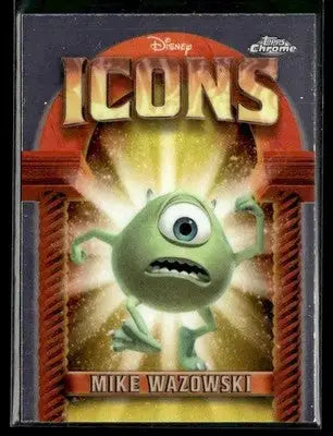 ? Mike Wazowski — 2025 Topps Chrome Disney Disney Icons #DI-21 ? - Trading Card