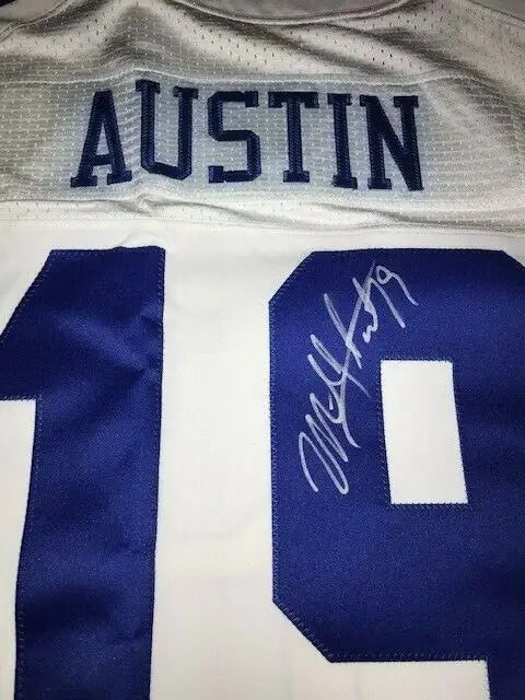 Signed Miles Austin XXL Size Dallas Cowboys NIKE Jersey with COA for collectors