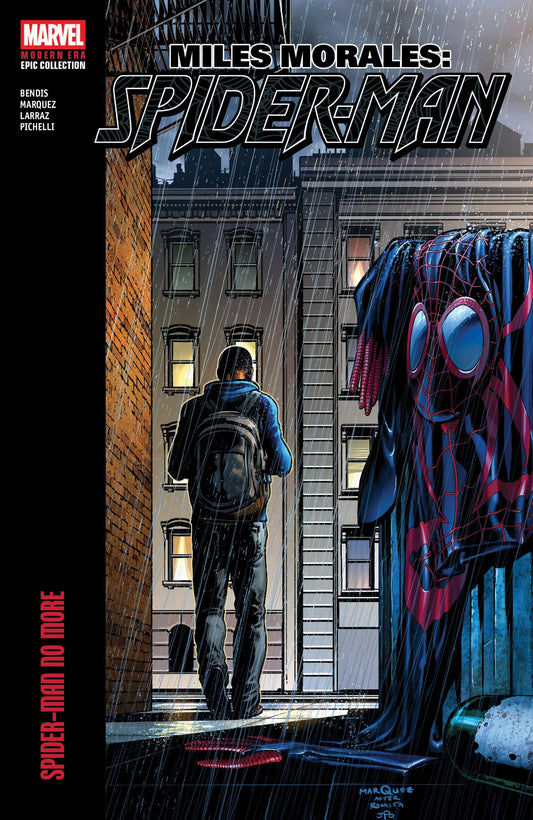 Comic book featuring Miles Morales Spider-Man from Miles Morales Modern Era Epic Collection