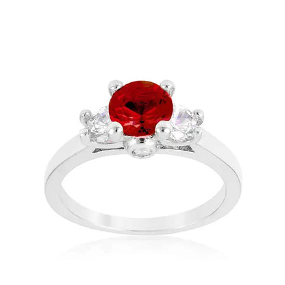 Mini Ruby Triplet Ring - Rings