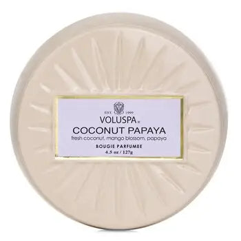 Mini Tin Candle - Coconut Papaya - 127g/4.5oz - 127g/4.5oz / 1 - Home Scent