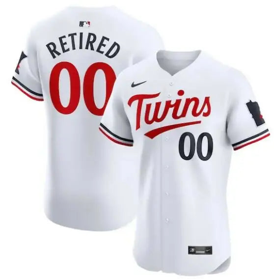 White Minnesota Twins Nike Home Elite Pick-A-Player Retired Roster Baseball Jersey