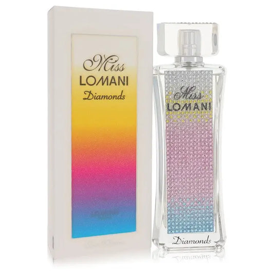 Miss Lomani Diamonds by Lomani - Eau De Parfum Spray 3.3 oz - Women / Medium - Eau De Parfum Spray 3.3 oz