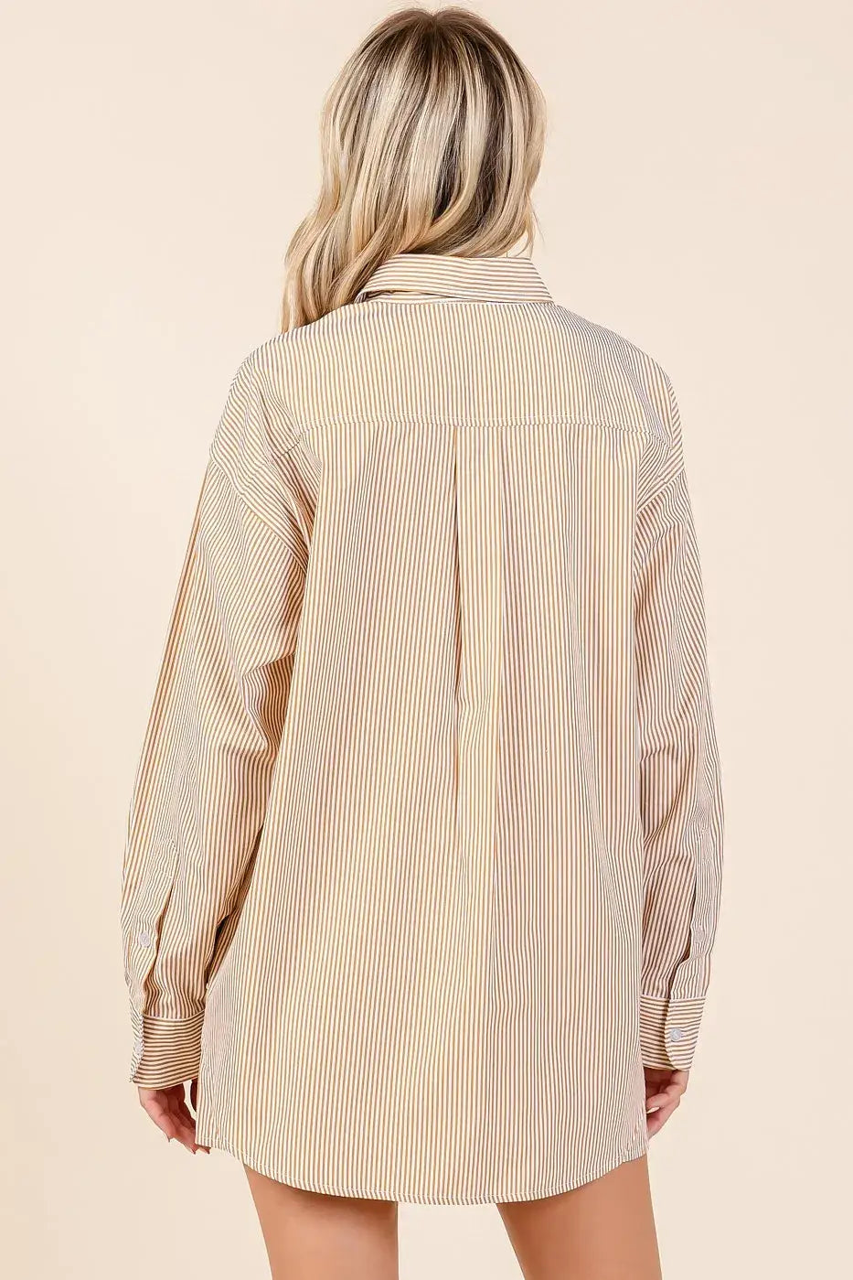 Mittoshop Striped Shirt and Shorts Set