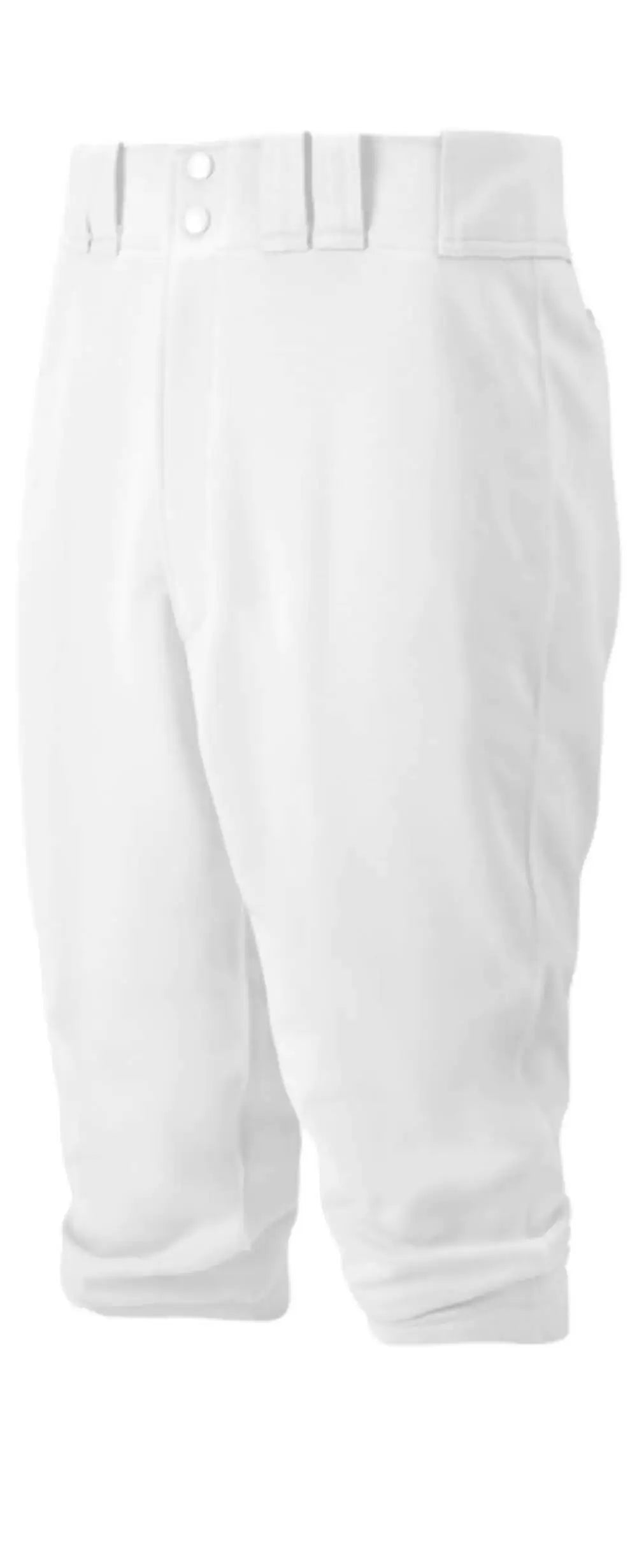 White Mizuno Youth Select Short Pant for Boys in XXL size, perfect for youth select teams
