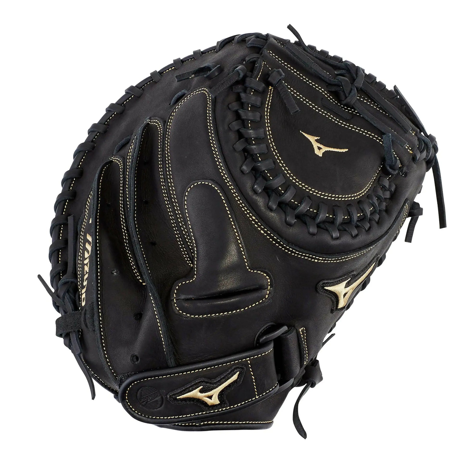Black leather baseball catcher’s mitt Mizuno GXS50PF3 MVP Prime Fastpitch Softball