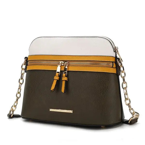 MKF Collection Karelyn Crossbody Handbag By Mia k SEE Both Remaining Colors! - Olive - Yellow / One Size - Handbag