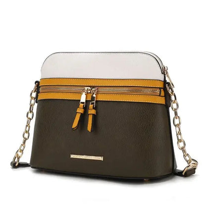 MKF Collection Karelyn Crossbody Handbag By Mia k SEE Both Remaining Colors! - Olive - Yellow / One Size - Handbag