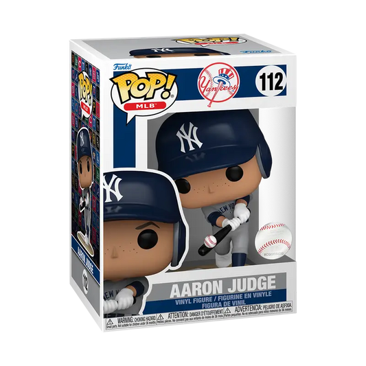 MLB Aaron Judge Funko Pop vinyl figure in packaging, New York Yankees collectible