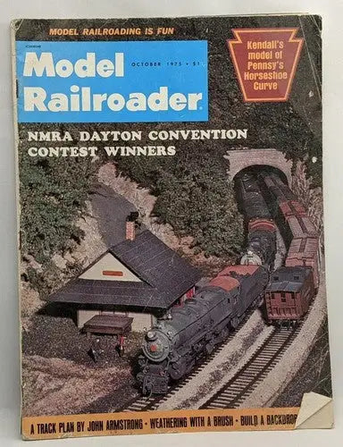 Model Railroader October 1975 (Pennsy’s Horseshoe Curve) magazine