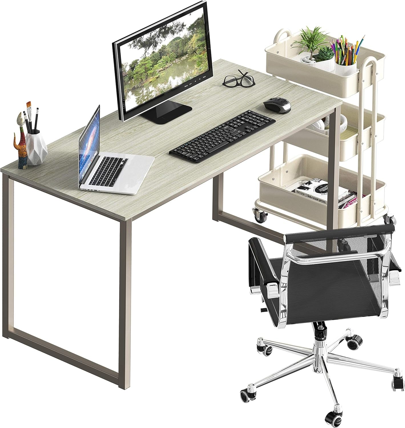 Modern 48 Inch Computer Desk for Home Office Use-4
