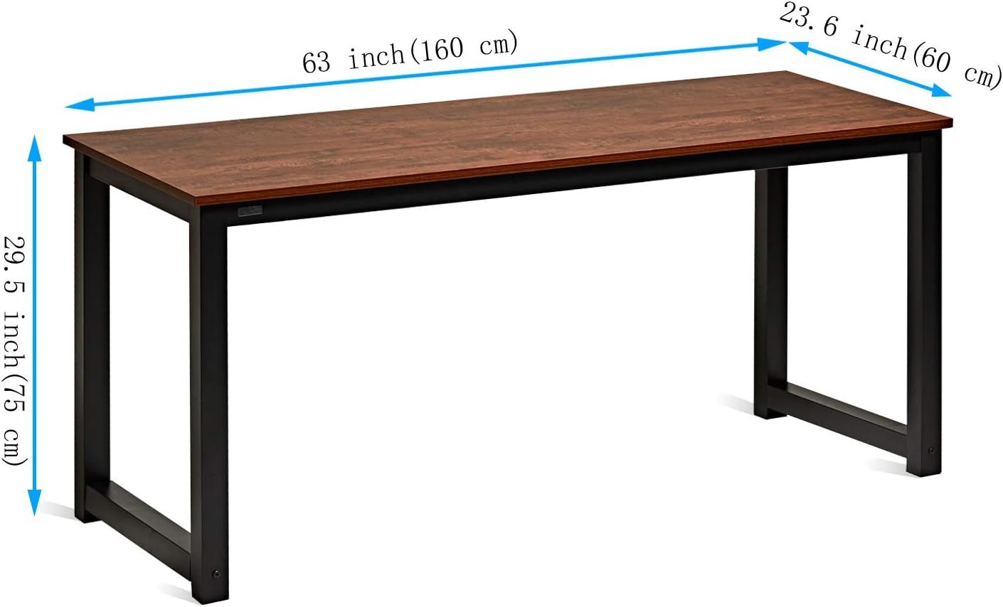 Modern 63 Inch Computer Desk for Home Office Use-2