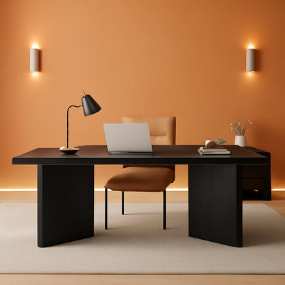 Modern 63 Inch Executive Desk For Home Office-0