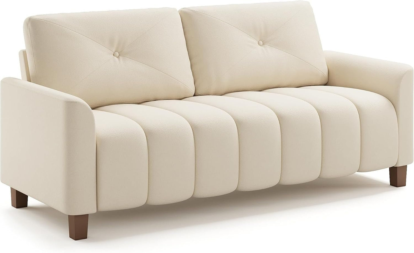 Modern Oversized Loveseat Sofa with Deep Comfortable Seating-0