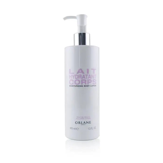 White pump bottle of Moisturizing Body Lotion for all skin types 400ml/13oz