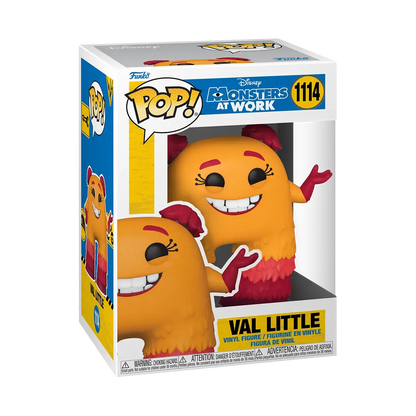 Funko Pop Vinyl of Val Little from Disney’s Monsters at Work series