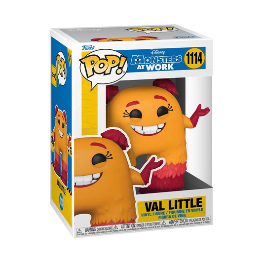 Funko Pop Vinyl of Val Little from Disney’s Monsters at Work series