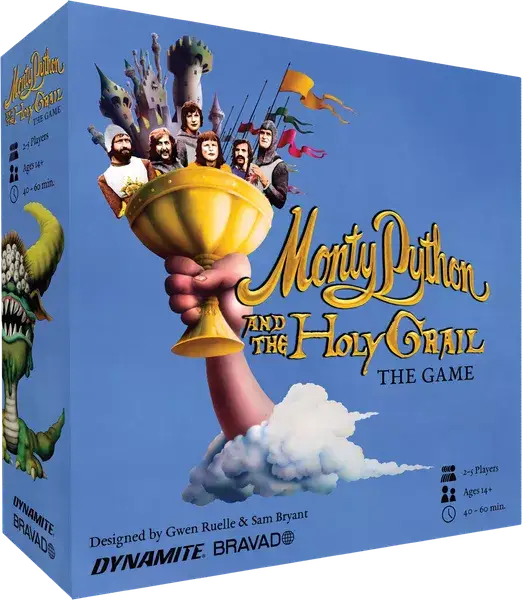 Monty Python and the Holy Grail board game for fans of the holy grail adventure